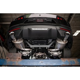 Auspuff Corsa Xtreme 4.5" Straight Cut Schwarz Ford Mustang GT 2024