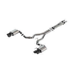 Auspuffanlage System Borla ATAK Cat-Back Black Tips Ford Mustang GT 2024