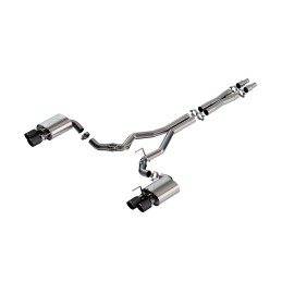 Exhaust System Borla ATAK Cat-Back Black Tips CFB Ford Mustang GT 2024