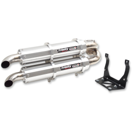 Auspuff System Slip-on Dual Stage 5 Inox Trinity Can AM Maverick Turbo 900 X3 16-18