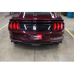 Auspuff Roush Axle-Back Endkappen Schwarz Ford Mustang 2024