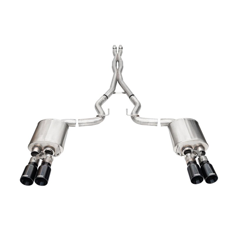 Exhaust System Corsa Xtreme Valved Straight 4.0 black Ford Mustang GT 2024