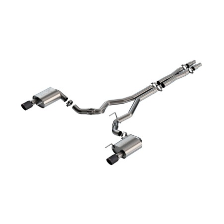 Système d'échappement Borla ATAK Cat-Back Slant CFB Ford Mustang GT 2024