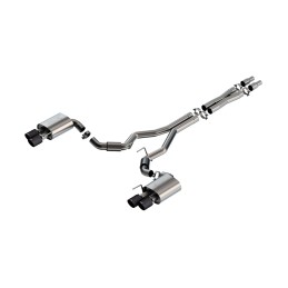 Exhaust System Borla ATAK Cat-Back Dual Slant CFB Ford Mustang GT 2024