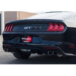 Exhaust Roush Cat-Back Dual Slant Polished Ford Mustang GT 18-24