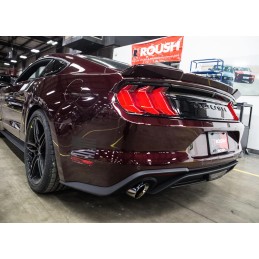 Auspuff Roush Axle-Back Endkappen Slant Poliert Ford Mustang 3.7L/2.3L V6 15-23