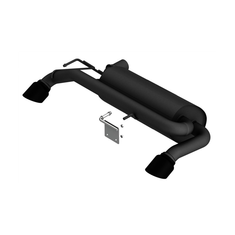 Auspuffanlage System Borla ATAK Axle-Back Slant Schwarz Ford Bronco V6 2.7L 21-23
