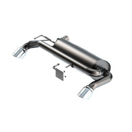 Auspuffanlage System S-Touring Axle-Back Slant Poliert Ford Bronco V6 2.7L 21-24