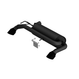 Exhaust System Borla S-Touring Axle-Back Slant Black Ford Bronco V6 2.7L 21-24