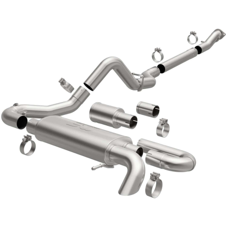 Système d'échappement MagnaFlow Overland Cat-Back Inox Ford Bronco  V6 2.7L 21-24