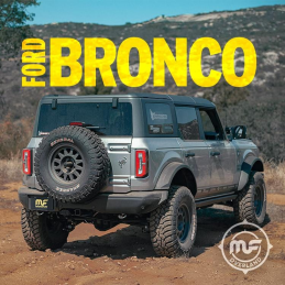 Scarico MagnaFlow Overland Cat-Back Inox Ford Bronco V6 2.7L 21-24American 4x4 - Accessori e ricambi per Muscle Car Quad e 4x4