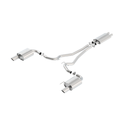Système d'échappement Borla Cat-Back Touring Poli Ford Mustang GT 15-17