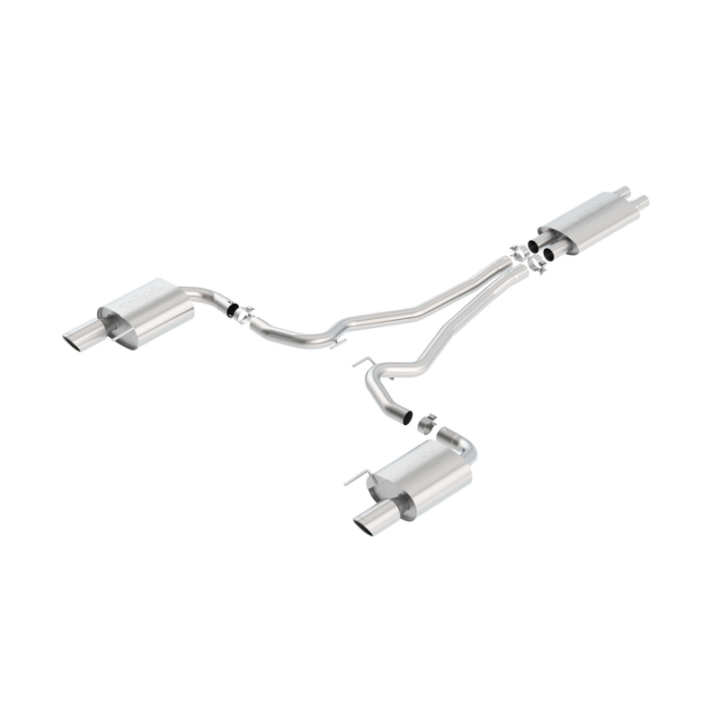 Exhaust System Borla Cat-Back Touring Polished Ford Mustang GT 15-17