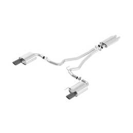 Sistema di scarico Borla Cat-Back Touring Nero Ford Mustang GT 15-17