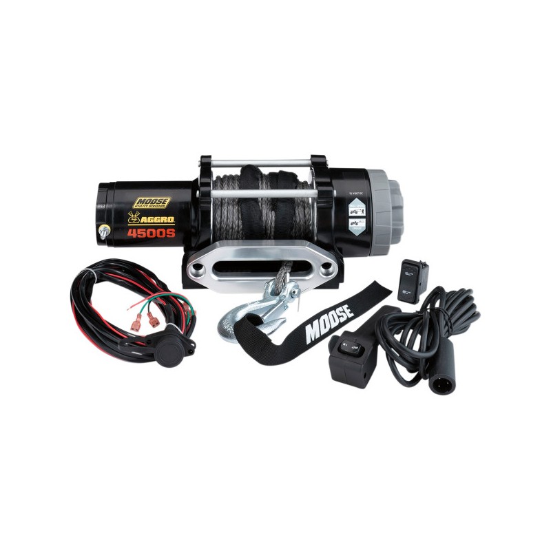 copy of Elektrische Winde Zugelassenes 2041 kg Synthetisches Kabel für UTV