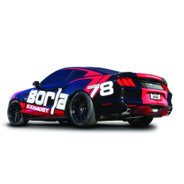 Auspuff Borla Cat-Back ATAK Poliert Ford Mustang GT 15-17