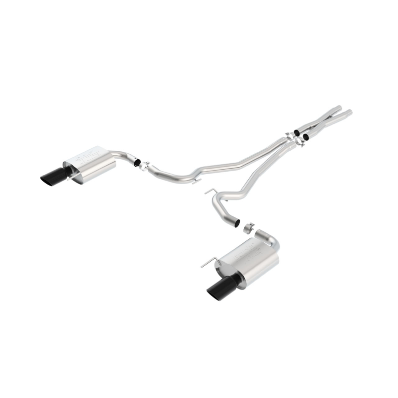 Exhaust Borla Cat-Back ATAK Black Chrome Ford Mustang GT 15-17