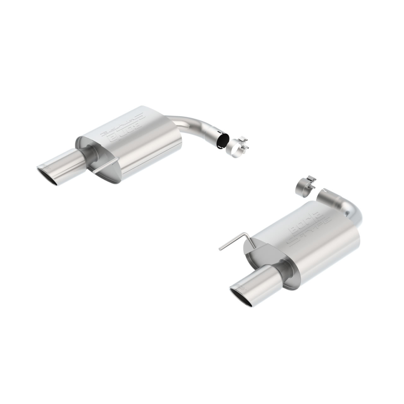 Auspuffanlage System Borla Axle-Back S-Type Poliert Ford Mustang GT 15-17