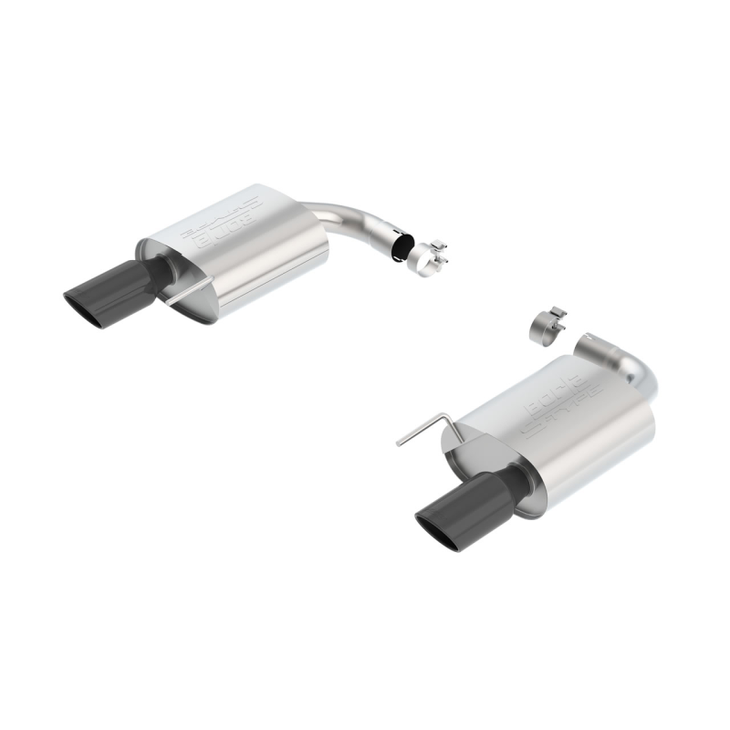 Système d'échappement Borla Axle-Back S-Type Noir Chrome Ford Mustang GT 15-17