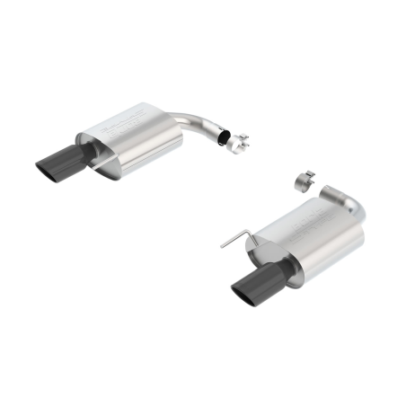 Exhaust System Borla Axle-Back S-Type Black Chrome Ford Mustang GT 15-17